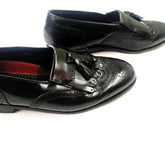 Men's FLORSHEIM* Wingtip Dress Loafers - Picture 7 of 8